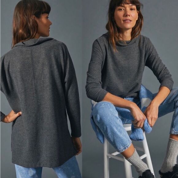 𝅺ANTHROPOLOGIE THERESA MOCK NECK SWEATER - Picture 2 of 4